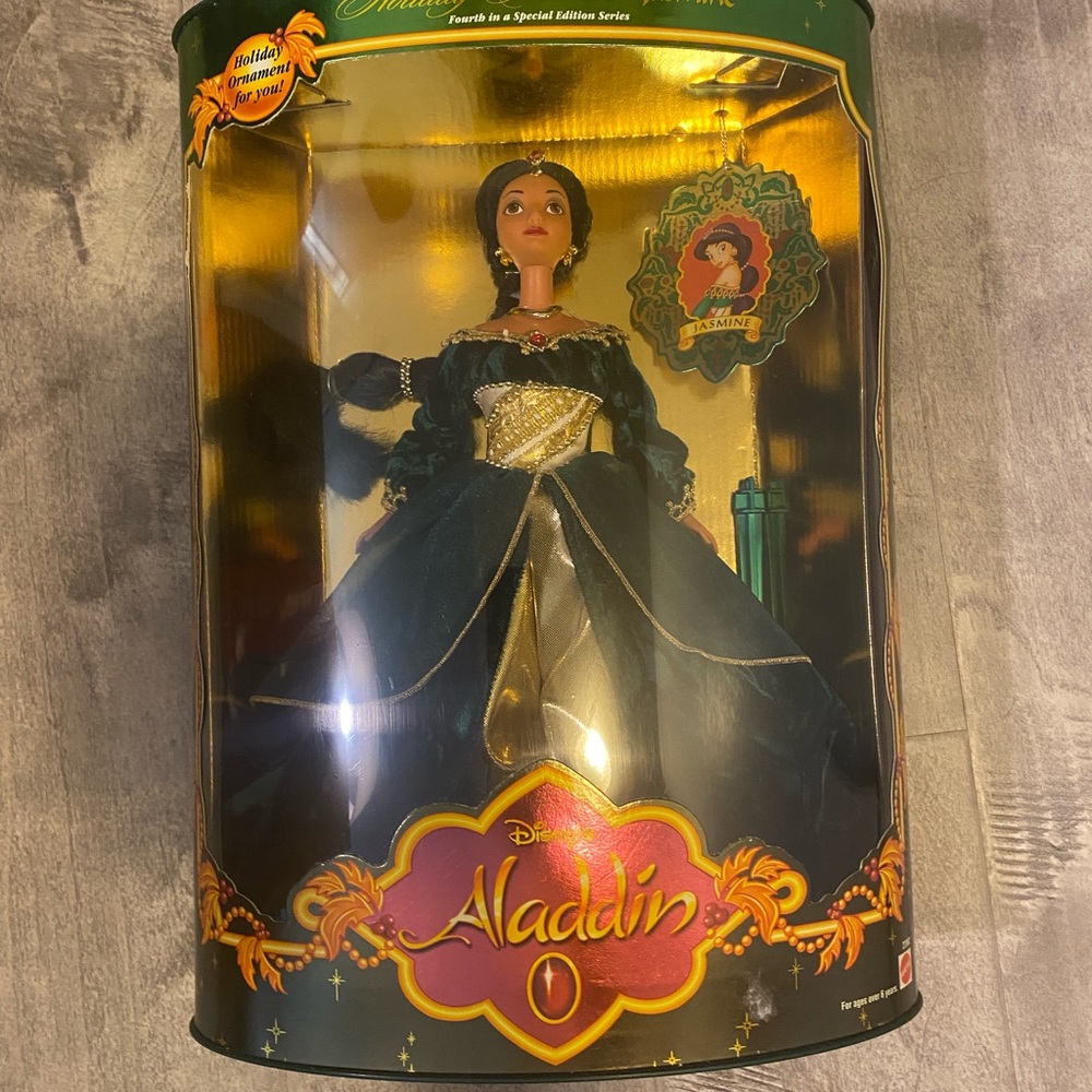 Disney Aladdin Jasmine holiday. Fourth in a special edition series